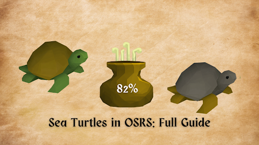 Sea Turtle OSRS – Healing, Cooking, and Market Details